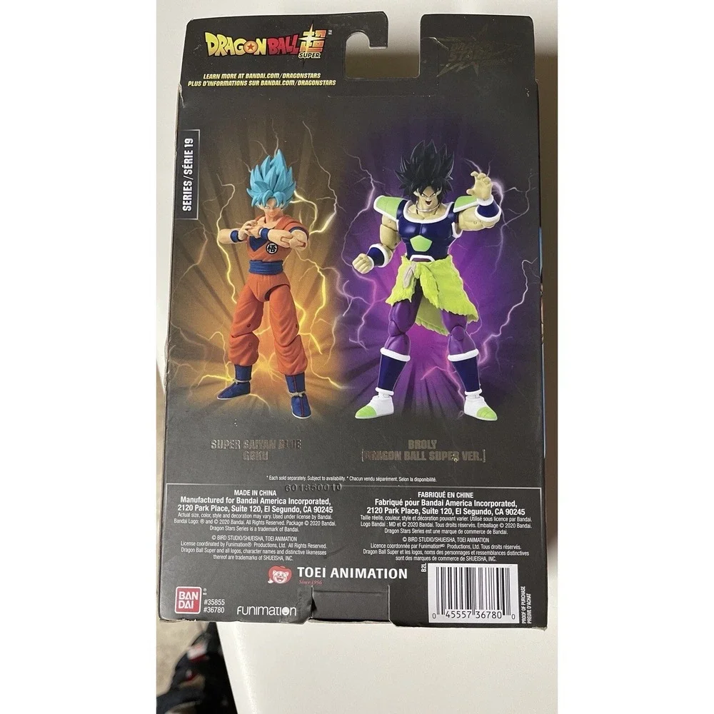 Dragon Ball Super‎ Dragon Stars Super Saiyan Blue Goku Action Figure Bandai